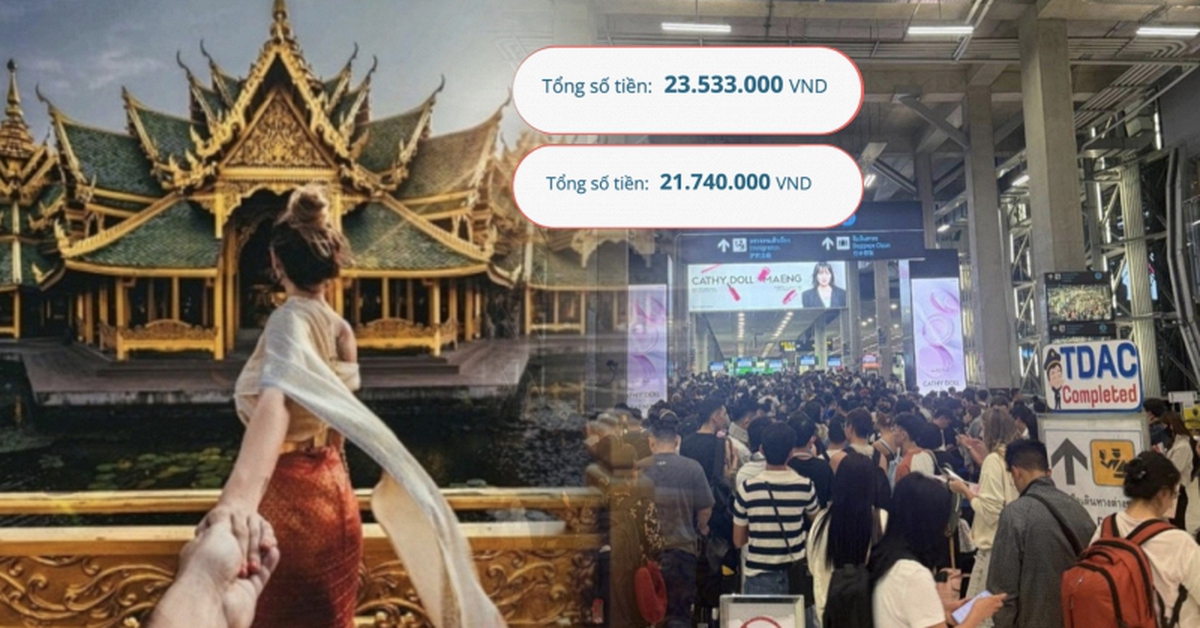 Vé máy bay chạm mốc 25 triệu, Thái Lan không còn là lựa chọn rẻ nữa rồi