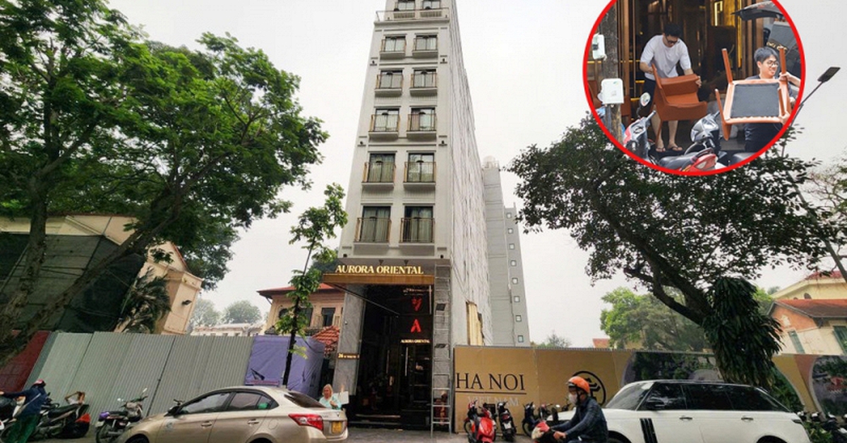 Cận cảnh khách sạn 9 tầng trên “đất vàng” cạnh Hồ Hoàn Kiếm bắt đầu di dời tài sản để giải phóng mặt bằng