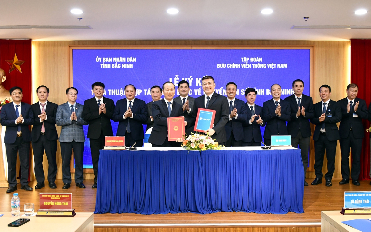 VNPT và Bắc Ninh tăng tốc chuyển đổi số, hướng tới đô thị thông minh
