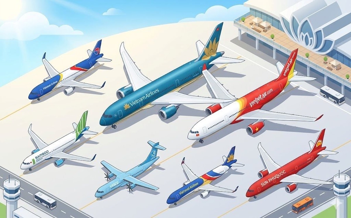 So găng năng lực đội bay của Vietnam Airlines, Vietjet Airs, Sun PhuQuoc Airways, Vietravel Airlines...
