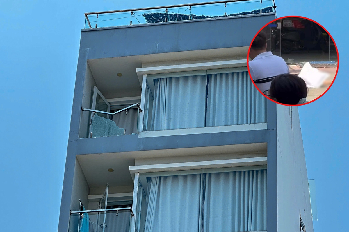 Hiện trường nam thanh niên quê Đà Nẵng nhảy từ tầng 7 xuống đất, thoát chết hy hữu