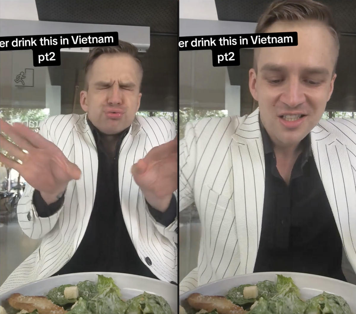 Nhận thử thách uống 1 món của Việt Nam, khách Tây thốt lên: "Đúng là đẳng cấp khác"