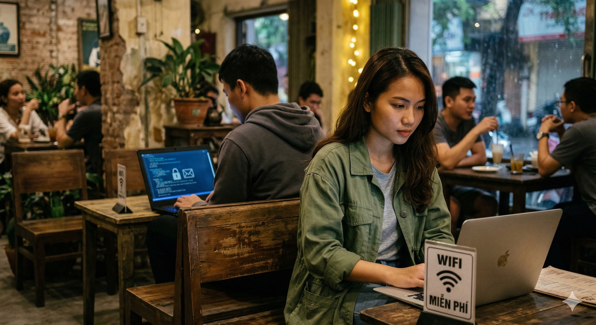 Cảnh báo nóng tới người dân dùng WiFi nơi công cộng