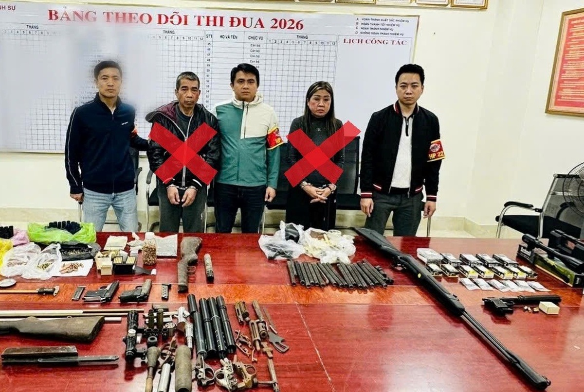 Hơn 10 tổ công tác đặc biệt đồng loạt ra quân khám xét, bắt "bà trùm" vũ khí Phạm Thị Trúc Quỳnh SN 1969