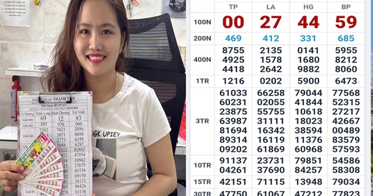 Xuất hiện nhiều người trúng thưởng xổ số miền Nam vào chiều 5-4