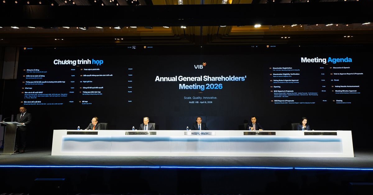 VIB sẽ chia cổ tức tỷ lệ 19%