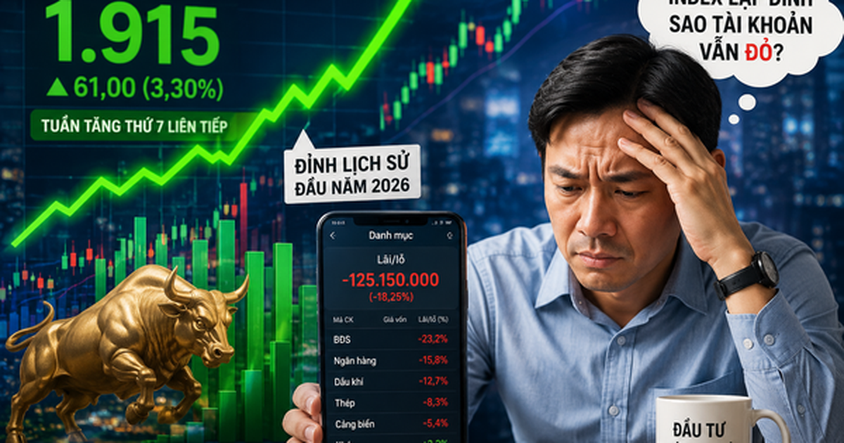 VN-Index vượt đỉnh lịch sử, tưởng ai cũng thắng lớn nhưng thực tế lại rất khác!