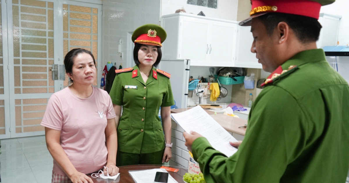 Lệnh bắt tạm giam, khám xét chỗ ở "nhân viên cty tài chính" Nguyễn Thị Mận