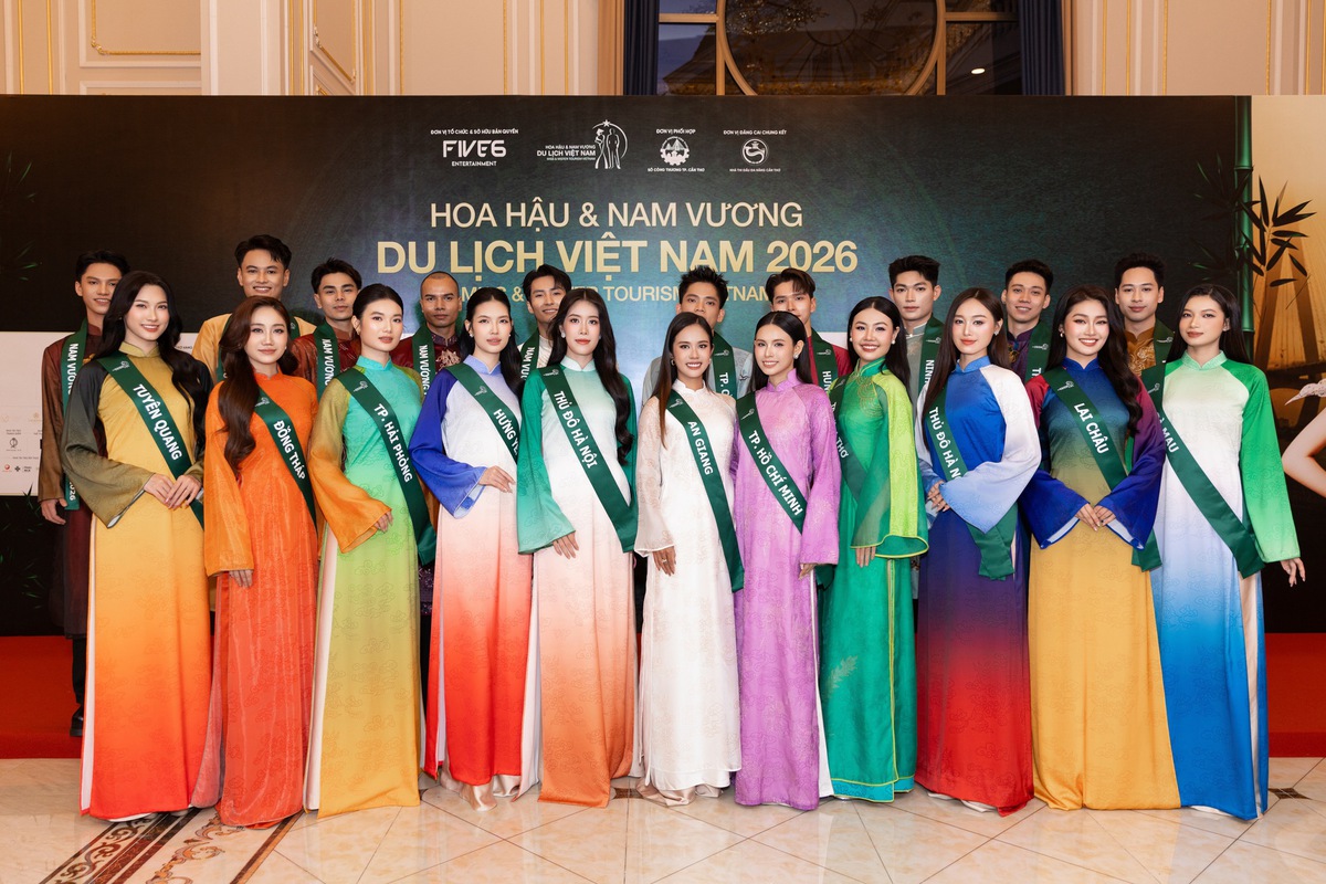 Top 50 Hoa Hậu - Nam Vương du lịch Việt Nam 2026 chính thức lộ diện