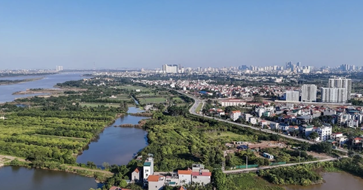 "Chốt" Dự án trục đại lộ cảnh quan sông Hồng với quy mô 11.400 ha, mức đầu tư 736.963 tỉ đồng