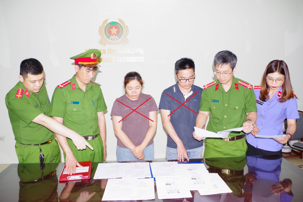 Bắt kế toán Lê Thị Lan Anh và sale bất động sản Nguyễn Tư Duy