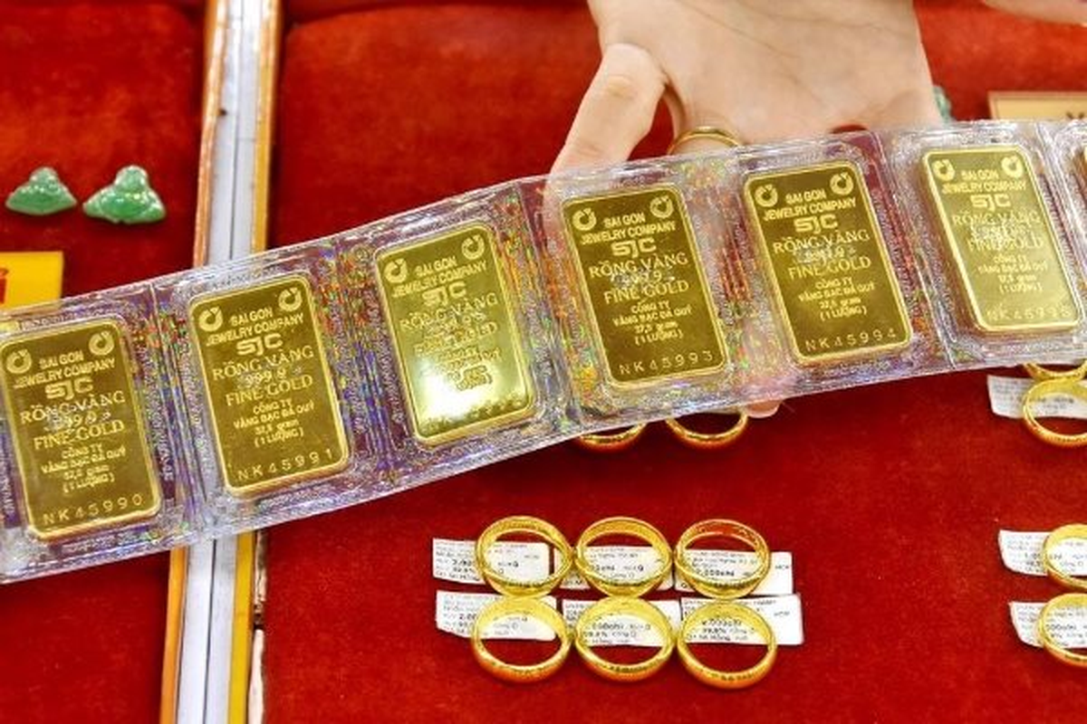 Chiều 13/5: Giá vàng miếng và vàng nhẫn đều đi xuống