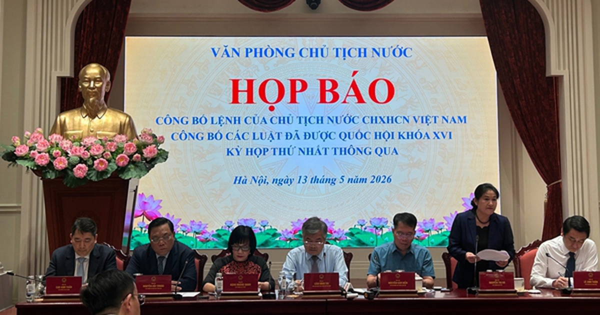 Công bố Lệnh của Chủ tịch nước về luật thuế liên quan đến hộ kinh doanh