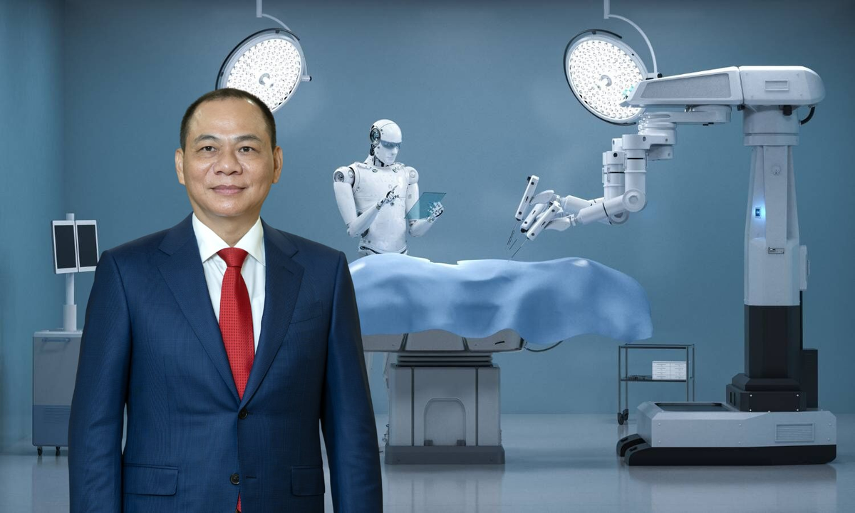 Tập đoàn của tỷ phú Phạm Nhật Vượng thành lập công ty nghiên cứu robot phẫu thuật