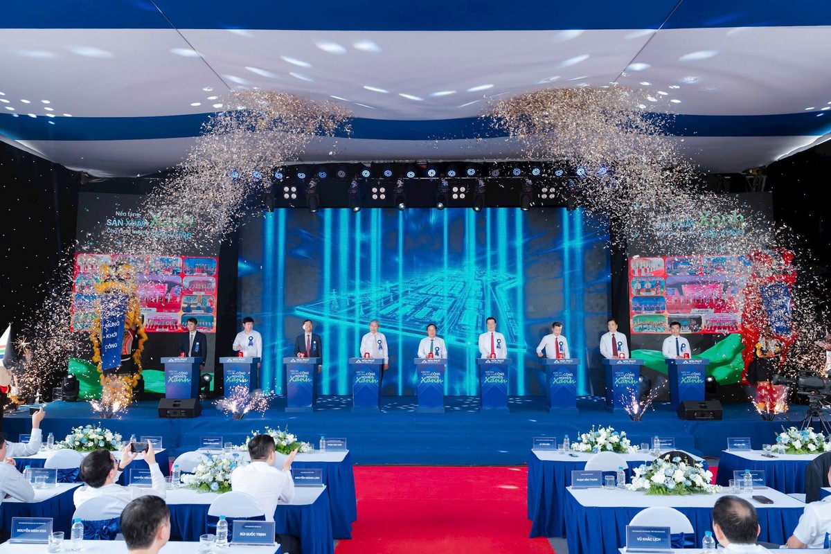 Hòa Phát khởi công KCN đầu tiên tại Hải Phòng, quy mô 245ha, tổng vốn đầu tư gần 3.400 tỷ đồng