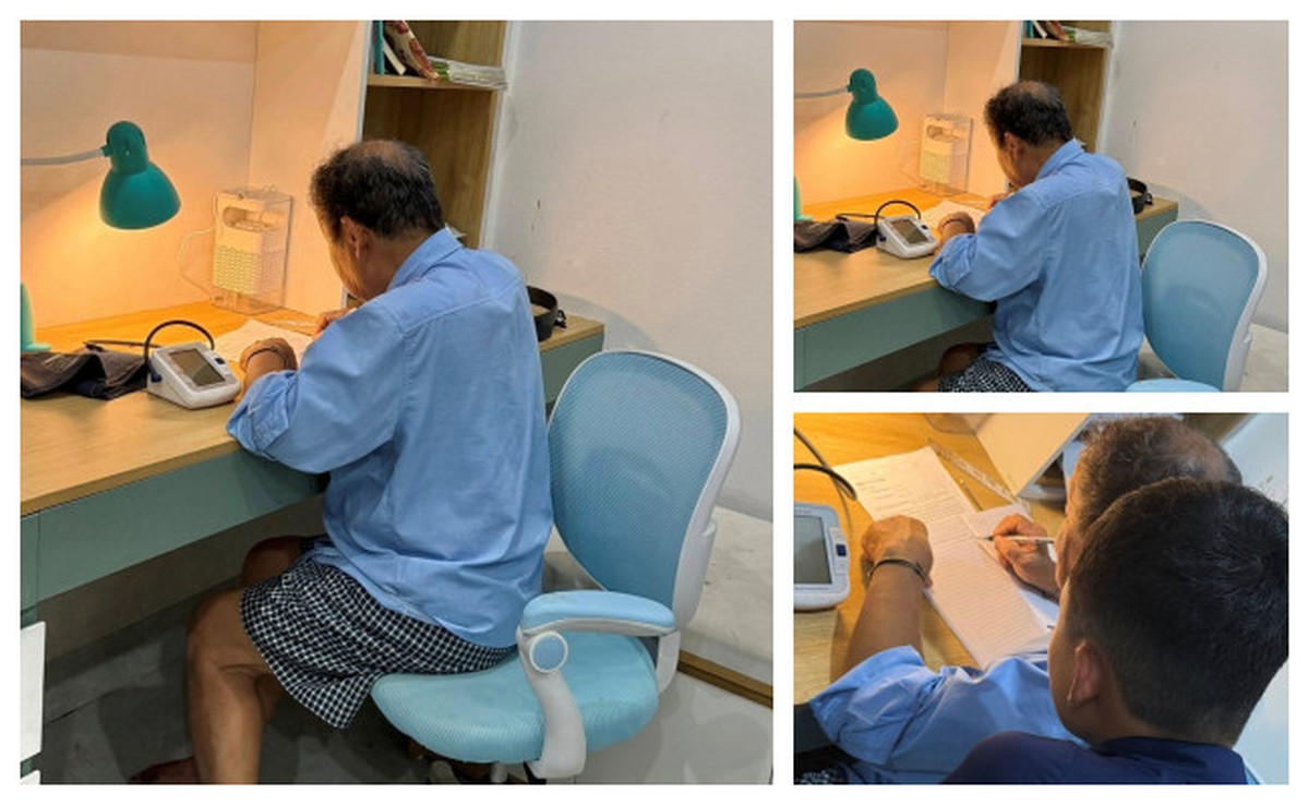 Danh tính ông ngoại U80 cặm cụi giúp cháu giải đề toán: Profile "ấn tượng"