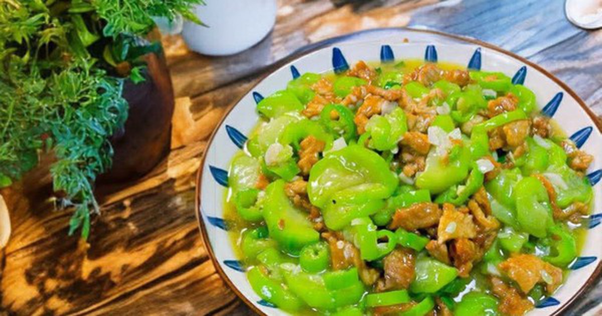 Món ăn này chỉ cần xào một cách đơn giản là hoàn thành và cả gia đình sẽ cùng ăn sạch đĩa
