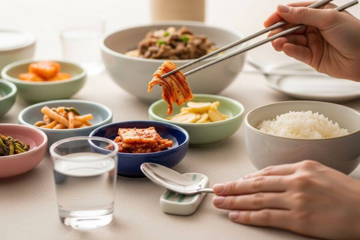 Vì sao người Hàn Quốc không bưng bát lên khi ăn cơm?