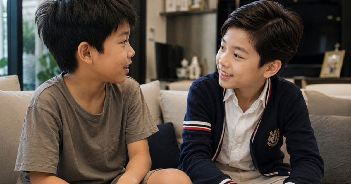 "Một đứa trẻ xuất thân bình thường thì nên cư xử thế nào khi chơi với những bạn có điều kiện hơn mình?"