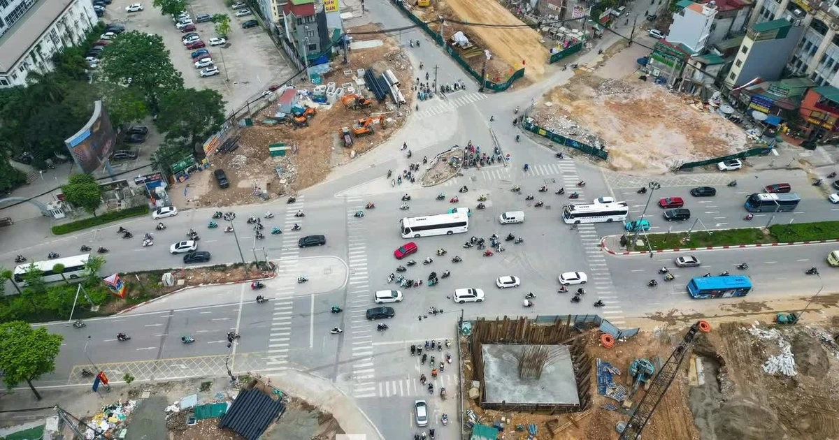 Hà Nội: Điều chỉnh giao thông nút La Thành - Nguyễn Chí Thanh