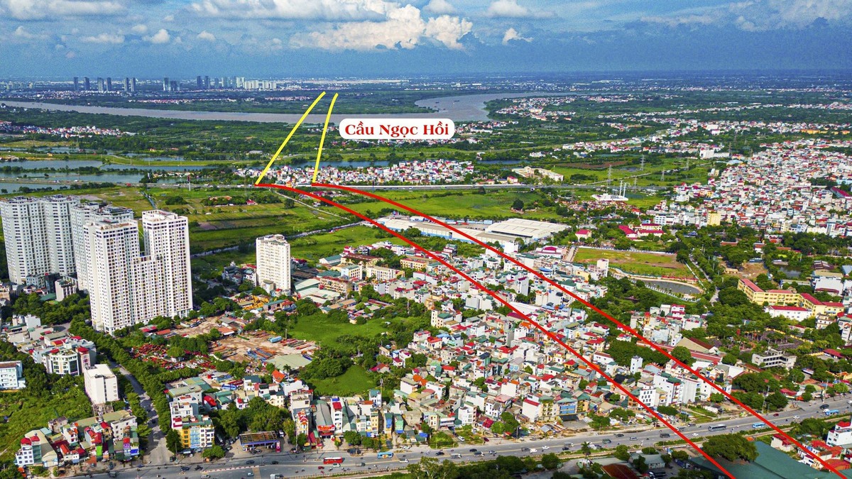 Hà Nội: Thu hồi đất của hơn 1.200 hộ dân để xây cầu 12.000 tỷ