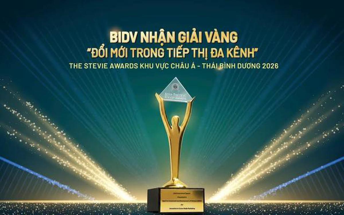The Money Manifest tạo tiếng vang, góp phần đưa BIDV giành Giải Vàng Stevie Awards châu Á