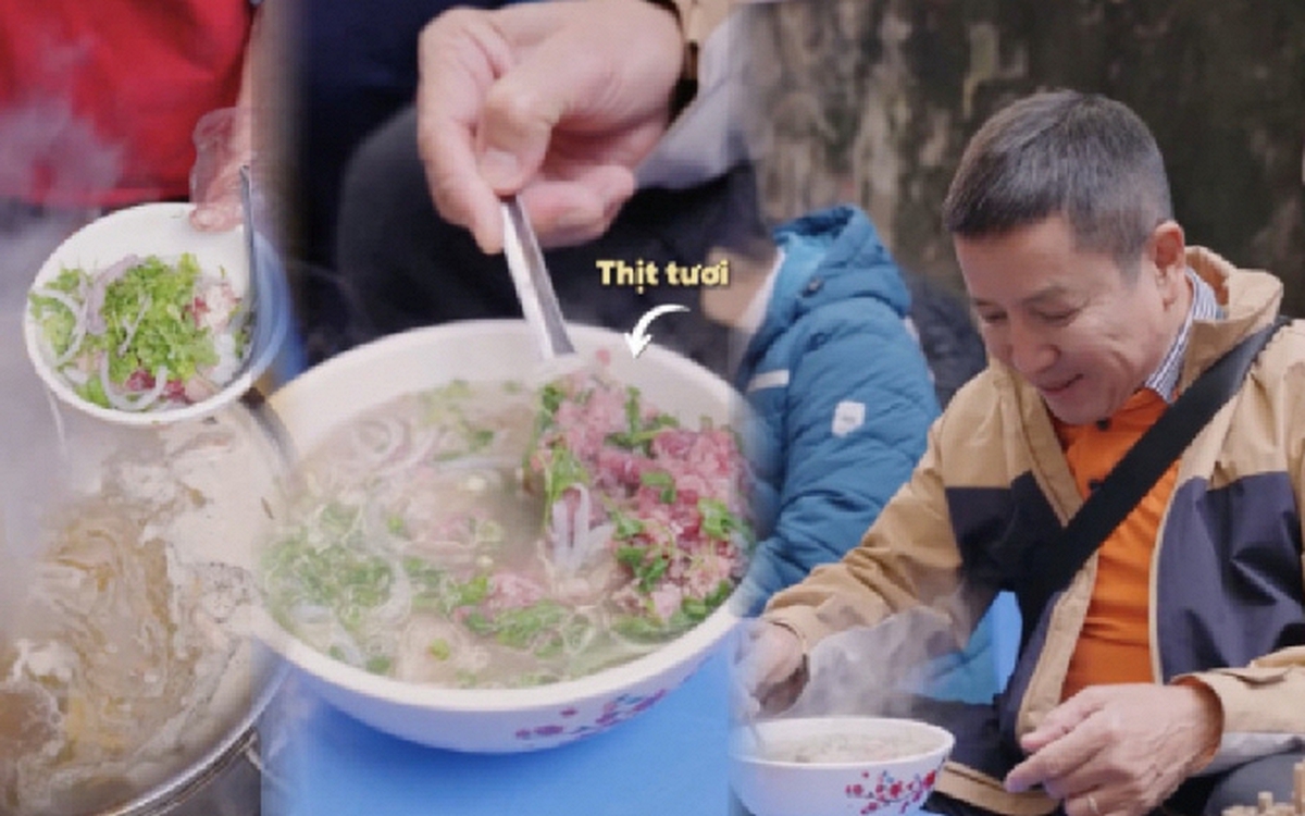 Quán phở “độc đáo” nhất Hà Nội đập thẳng thịt sống vào bát, được NSƯT Chí Trung mê mẩn ăn suốt 3 đời