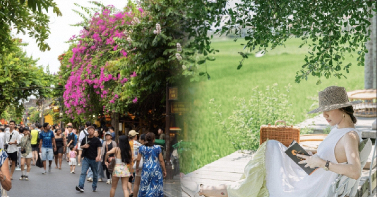 Mặc phố cổ Hội An tấp nập, nữ du khách “trốn đông” ở nơi cách 3km, chỉ mất vài phút di chuyển