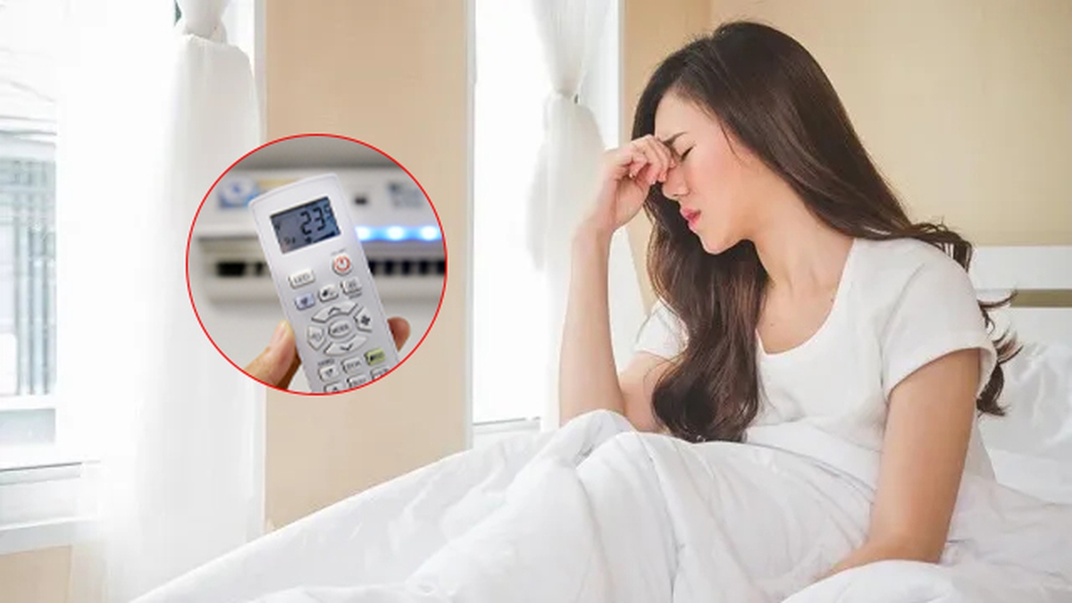 Lý do gây đau đầu, chóng mặt khi ngủ điều hòa
