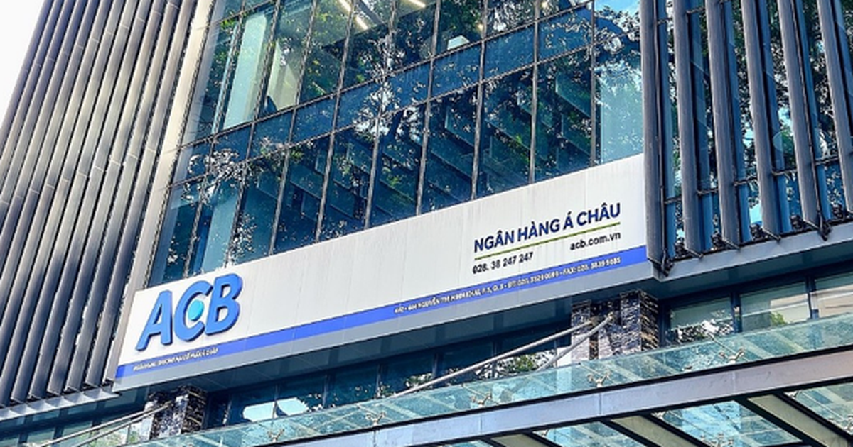 ACB công bố thông tin cổ đông sở hữu từ 1% vốn trở lên