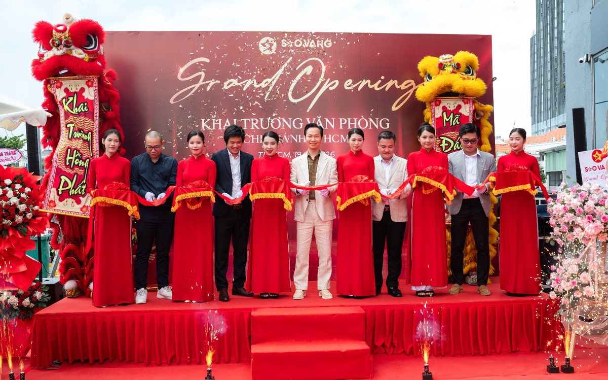 Sao Vàng Holdings khai trương chi nhánh TP.HCM, đánh dấu bước phát triển chiến lược