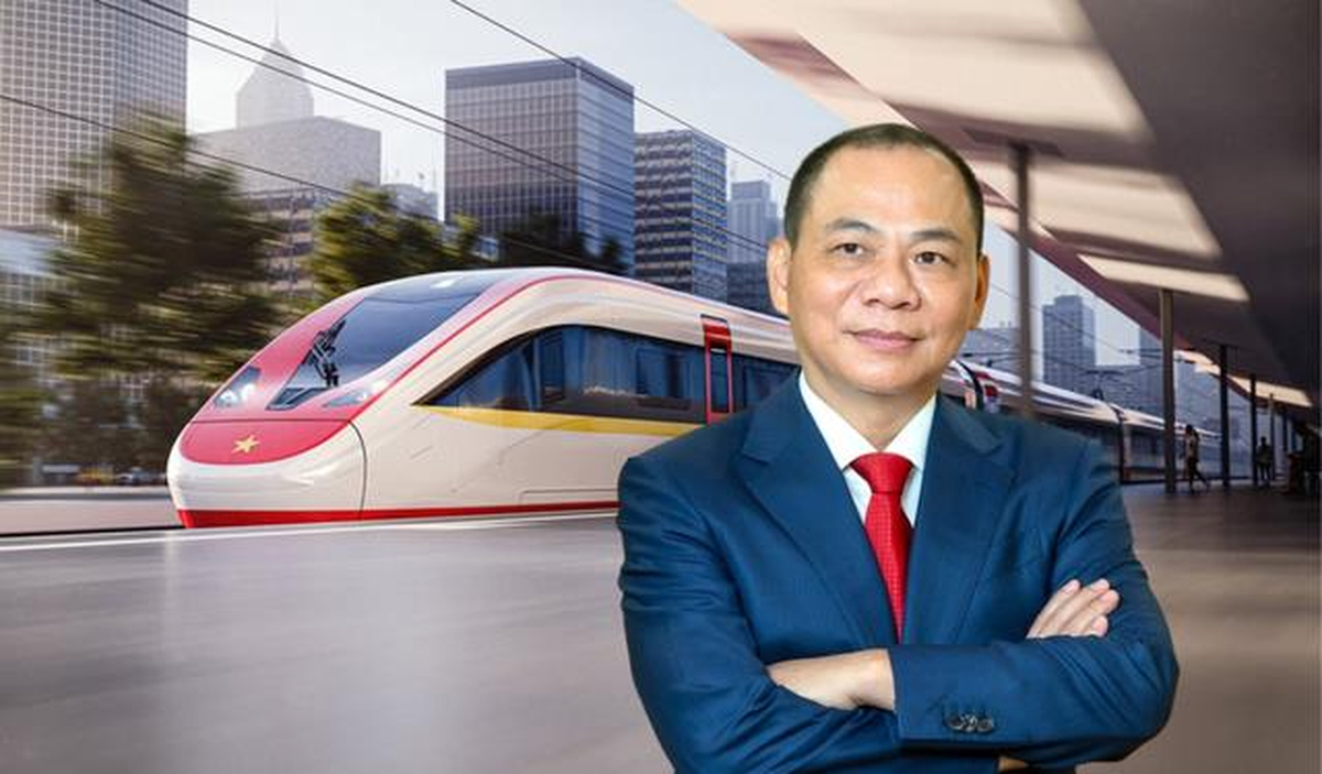 Siêu đường sắt tốc độ cao 5,4 tỷ USD do VinSpee...