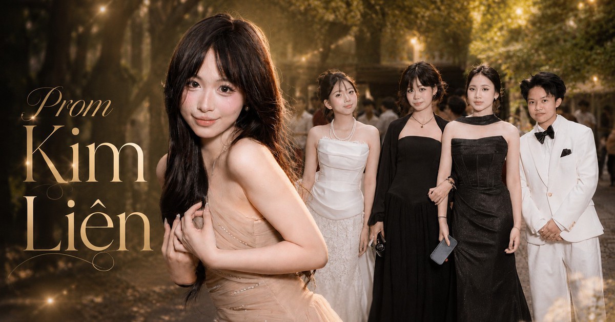 Đến hẹn lại được ngắm nữ sinh Kim Liên "biến hình" trong prom cuối cấp: Xinh quá, chẳng biết ngắm ai trước!