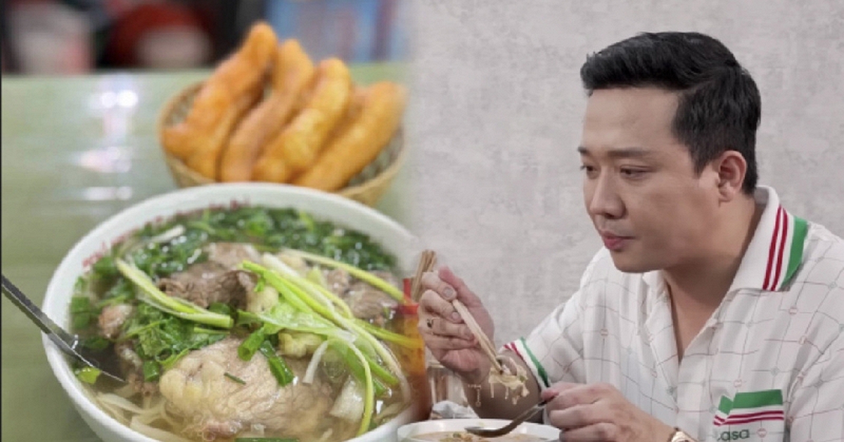 Quán phở lõi rùa khiến vợ chồng Trấn Thành quất sạch hai bát, u mê "xúi" luôn chủ quán Nam tiến