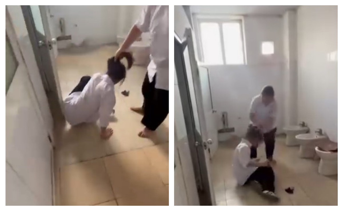 Nữ sinh bị đánh hội đồng trong nhà vệ sinh: Hiệu trưởng nói gì về nguyên nhân?