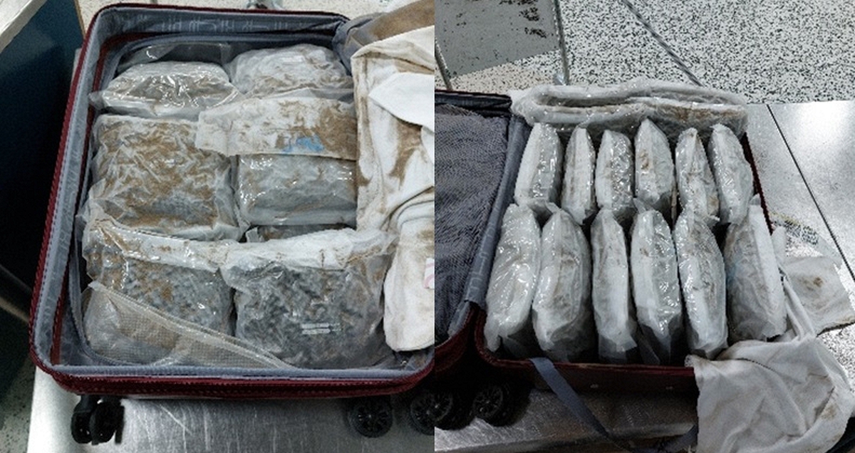 Nữ KOL 23 tuổi bị bắt vì buôn chất cấm, phát hiện 17 kg tang vật trong vali