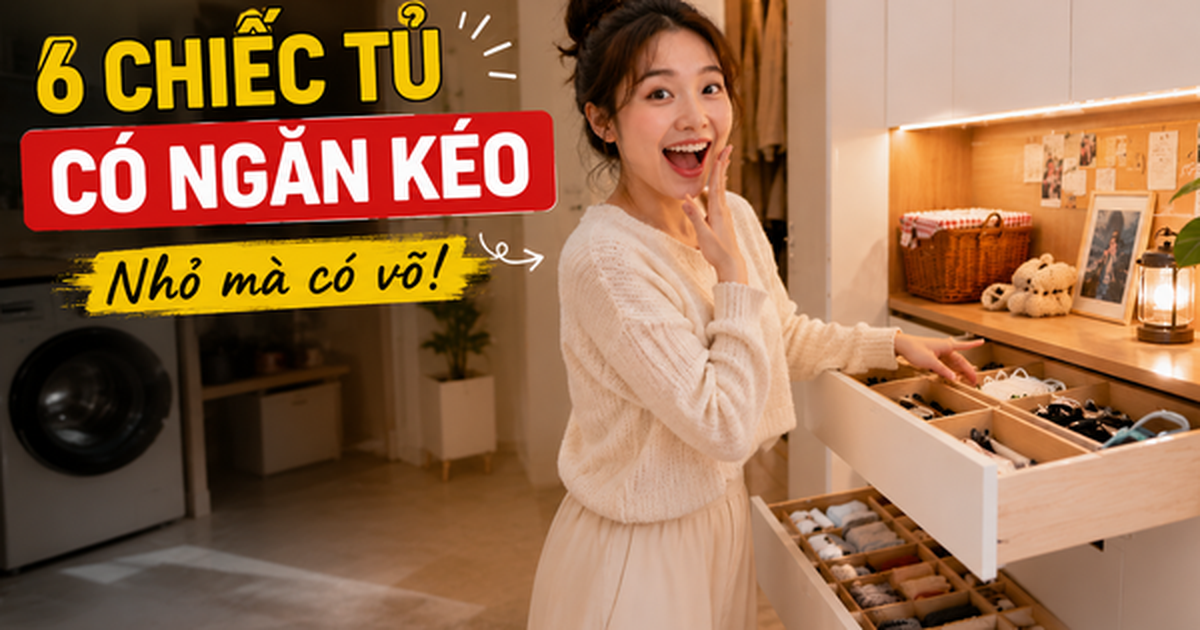 Chồng tôi nhất quyết lắp thêm ngăn kéo vào 6 chiếc tủ này, sau 6 tháng sử dụng, chúng hữu ích đến nỗi tôi muốn khóc vì sung sướng