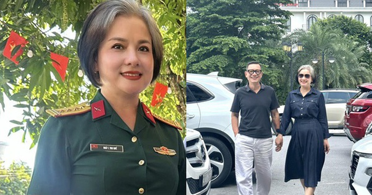 Cuộc sống viên mãn bên chồng tài tử của nữ NSND mang hàm đại tá, tóc bạc trắng vẫn rất đẹp