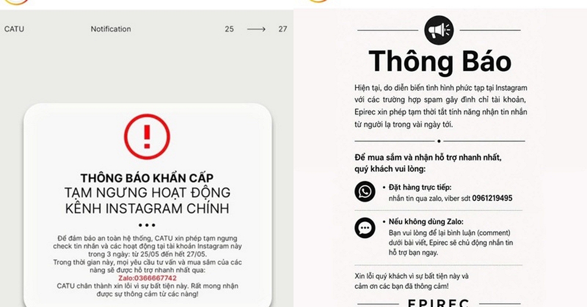 Hàng loạt brand "đóng cửa" trên Instagram: Chuy...