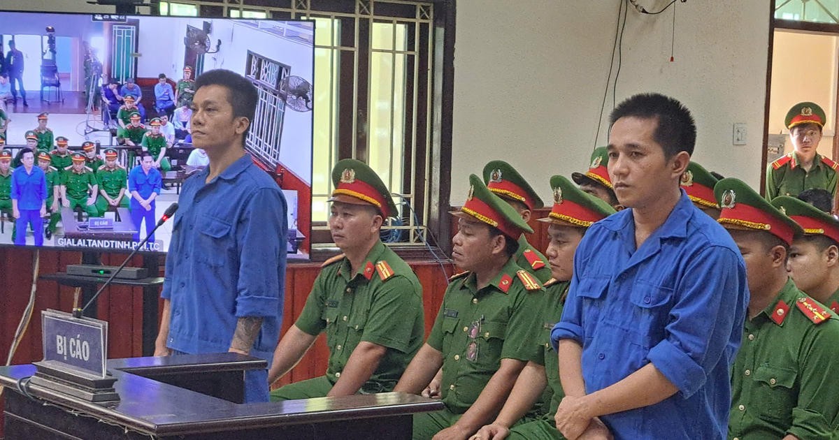 Gia Lai: Hai bị cáo cướp ngân hàng lãnh án tổng cộng 56 năm tù