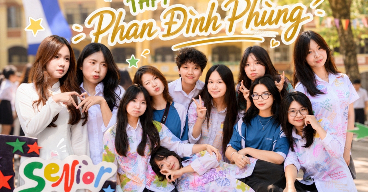 Ghé trường cấp 3 có cảnh quan đẹp nhất Hà Nội dự lễ bế giảng: Trời gần 40 độ, dàn nữ sinh vẫn chiếm trọn spotlight