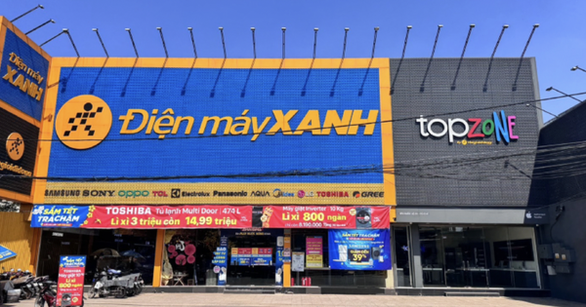 Điện Máy Xanh dự kiến chia cổ tức tiền mặt ngay...