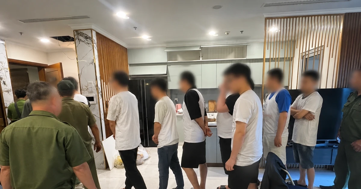 Phát hiện 11 người nước ngoài có dấu hiệu hoạt động tội phạm tại chung cư cao cấp