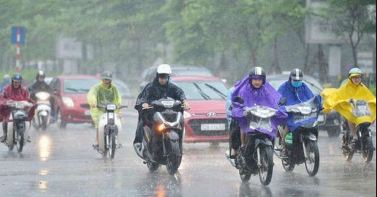 Nhiều khu vực trên cả nước đón mưa to và rất to!