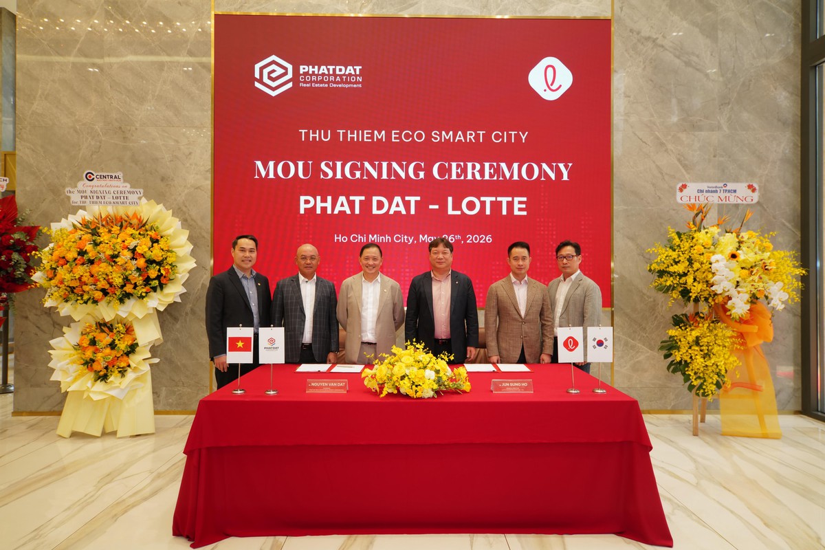 Phát Đạt đã cọc 900 tỷ đồng sau cú bắt tay với Lotte làm dự án 11 tòa tháp cao 50 tầng tại Thủ Thiêm
