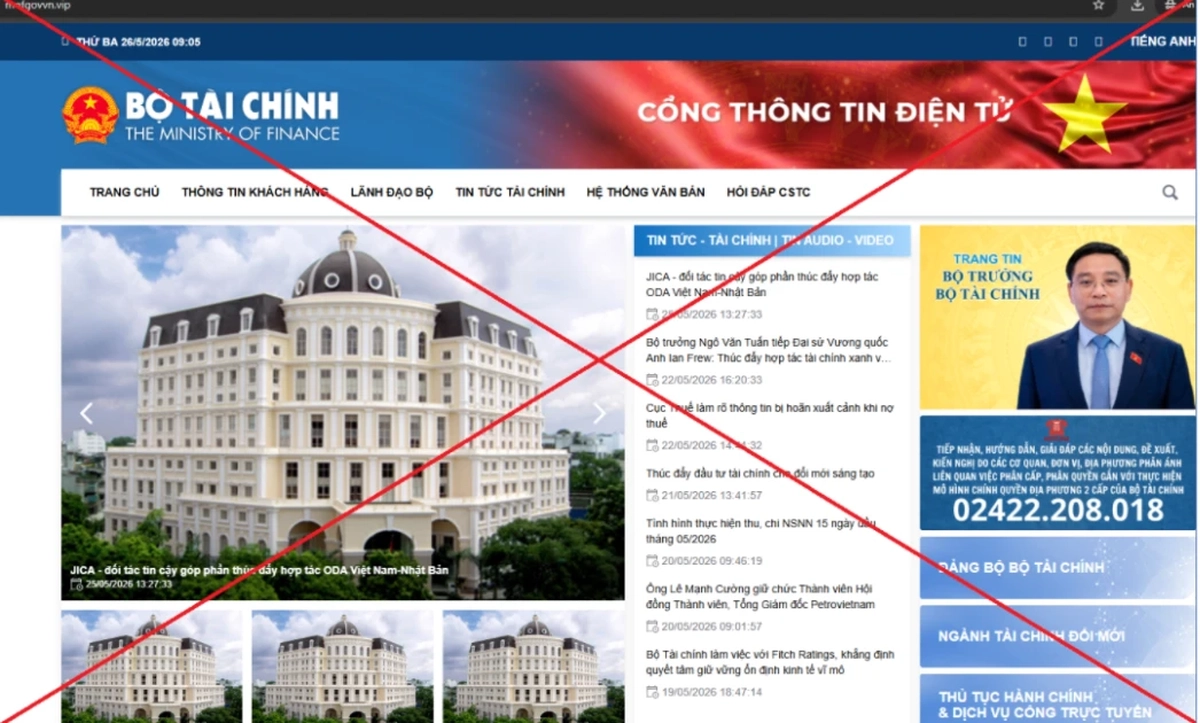 Mạo danh Bộ Tài chính để lừa đảo gia tăng