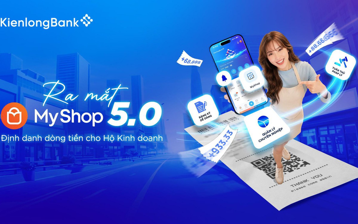 Nâng cấp MyShop 5.0 KienlongBank cùng chủ shop hoàn thiện các thủ tục pháp lý