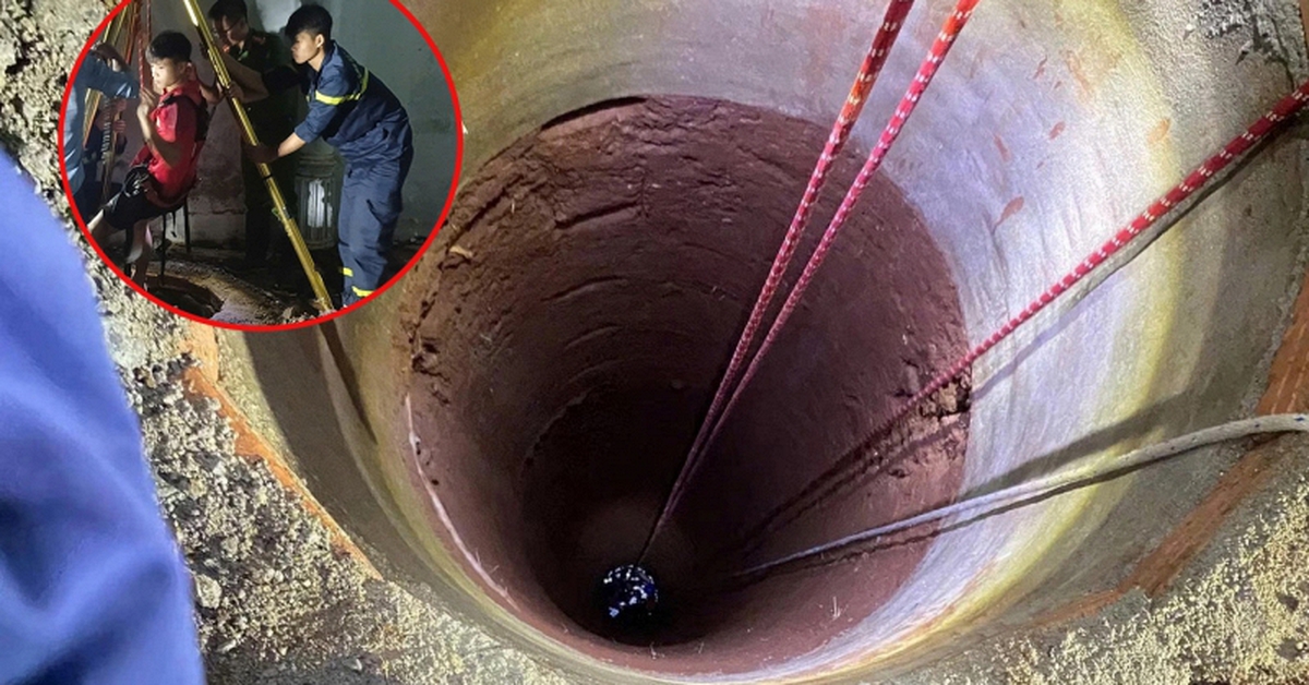 Nghe tiếng người dưới giếng hoang sâu 30m ở nơi đã giải phóng mặt bằng, kiểm tra thì phát hiện bất ngờ