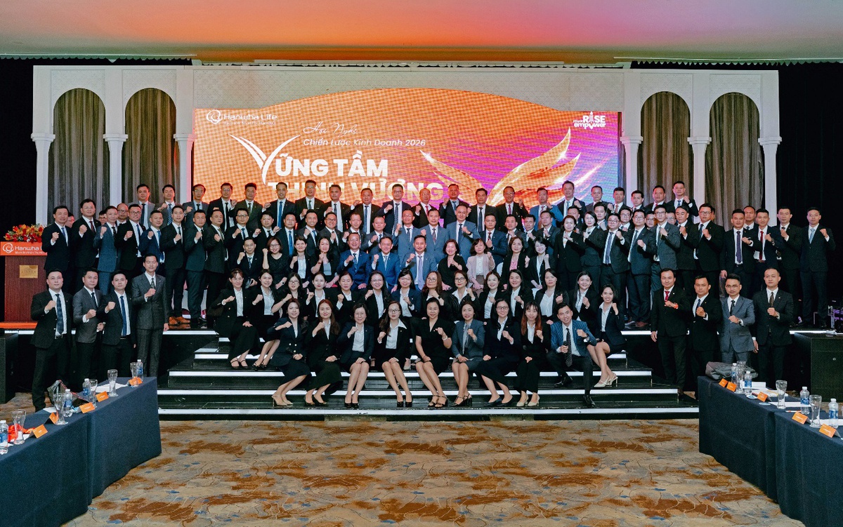 Hanwha Life tổ chức thành công Hội nghị chiến lược kinh doanh 2026 “Vững tầm thịnh vượng”