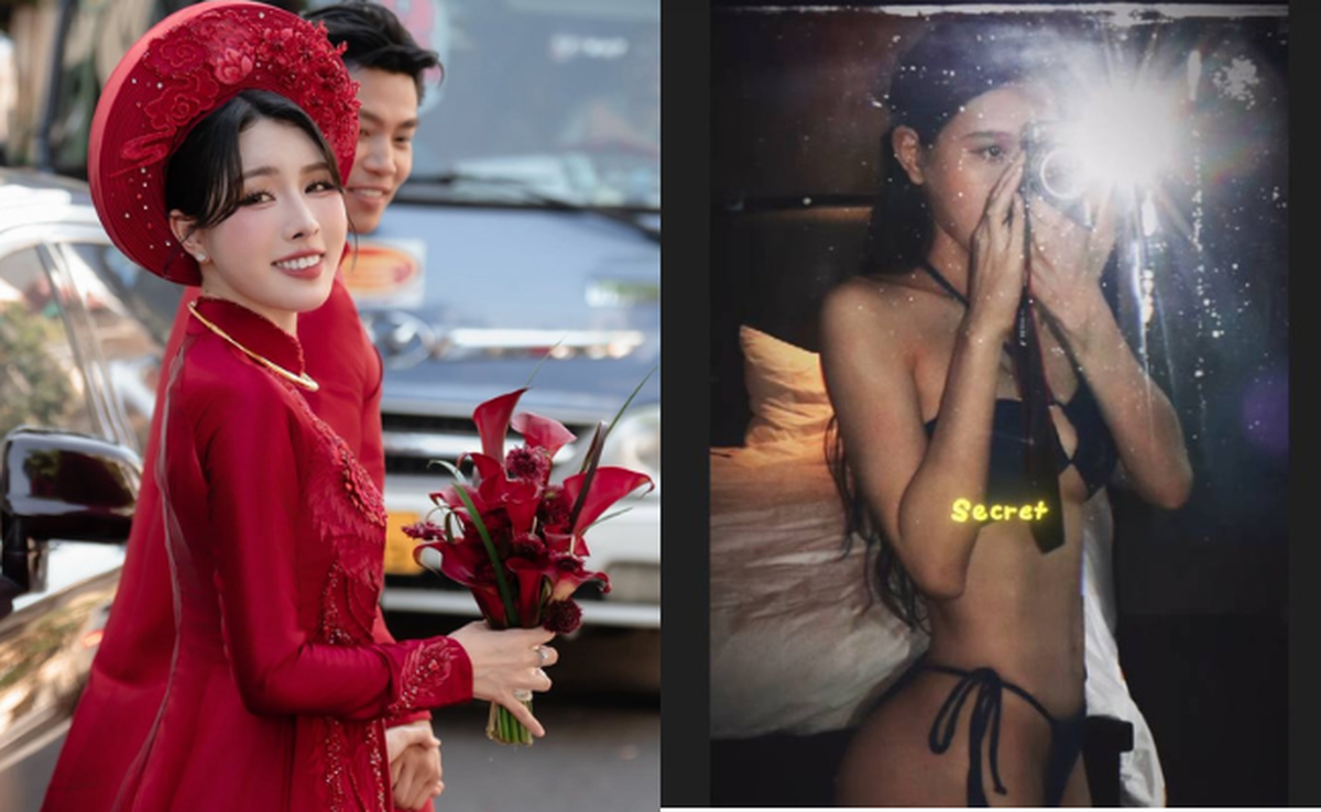Tiểu thư thành Nam khoe body cực nóng bỏng hậu đám cưới tuyển thủ Văn Thanh, hé lộ thay đổi tinh tế của chàng cầu thủ khi cưới vợ